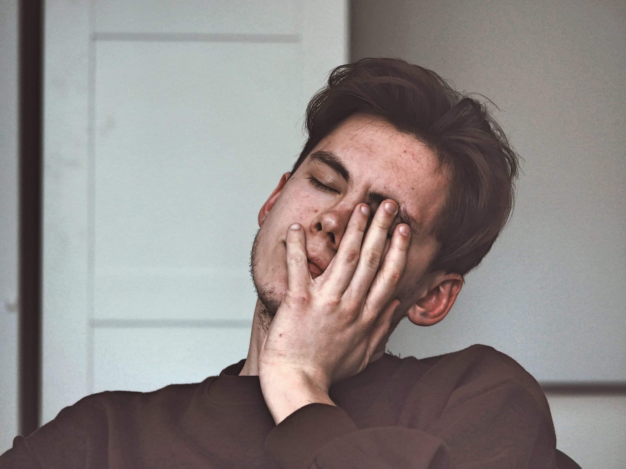 Jonge man met burn-outklachten