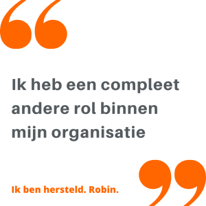 uitval op het werk, quote klant burn-out