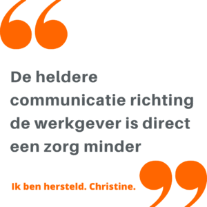 reactie klant burn-outherstel