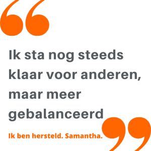 Uit met de relatie. Reactie na burn-out traject